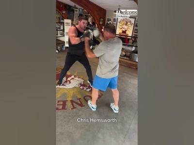 Chris Hemsworth Intense Boxing Training for upcoming Movie
