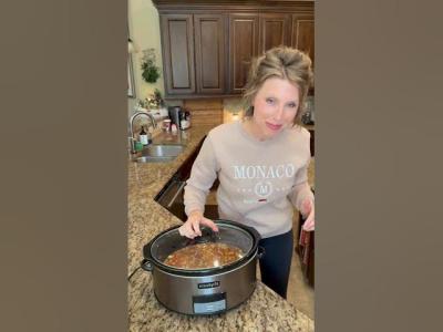 Crockpot Sausage Tortellini Soup RECIPE on dinnerin321.com soup dinner easyrecipe recipe yummy