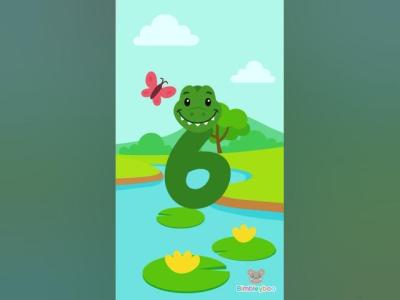 Crocodile Number Song  Learn Numbers 1 to 10  Fun Counting for Kids  Bimbleyboo shorts