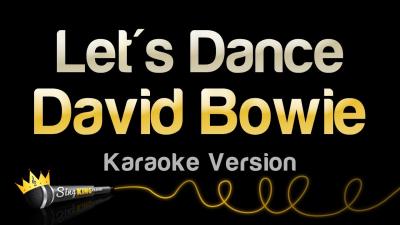 David Bowie  Lets Dance Karaoke Version