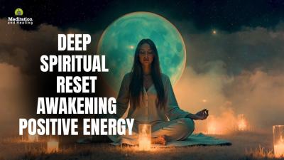 Deep Spiritual Reset Healing Meditation Music for Awakening  Positive Energy