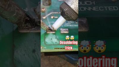 Desoldering Like a Pro Tips for Perfect PCB Desoldering shorts electronic soldier