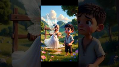 Emotional Fairy Tale  Poor Boys Tears Turn Into Diamonds  shorts cartoon