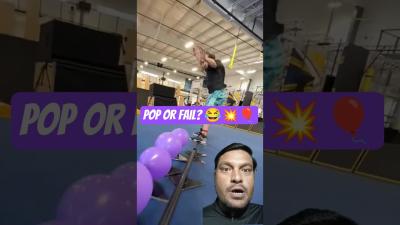 Epic Balloon Pop Funny Compilation  shorts trending BTXS11 fail bellyflop viral funny