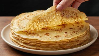 FAMOUS French Crepes That Is Driving The World Crazy Divine family recipe in 10 minutes