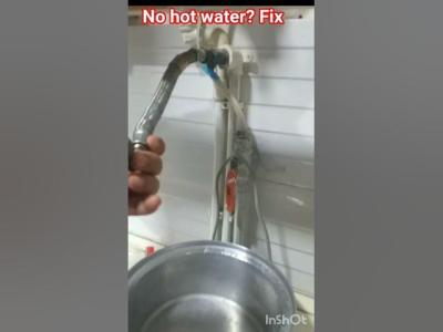 Fixing my moms water heater  