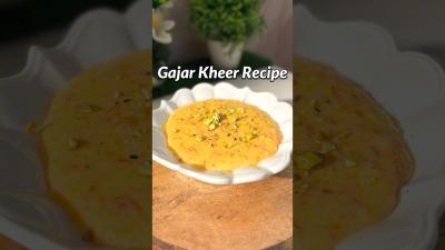Gajar Kheer Recipe carrot cooking recipe