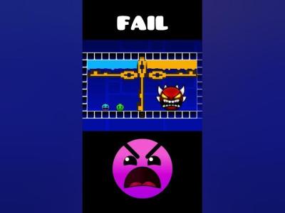 Geometry Dash speedrun but I SUCK fail