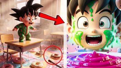  GOKU ET LINONDATION DE DONUTS  COMPILATION COMPLÈTE  8