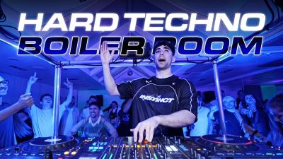 HARD TECHNO Boiler Room Mix  Full DJ Set Restricted TNT Vorteks Anderex
