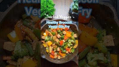 Healthy Broccoli Recipe for Weight Loss  Low Carb Veggie Stir Fry