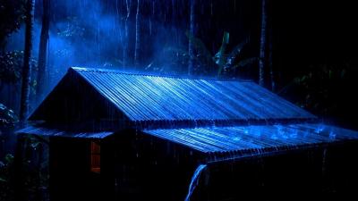 Heavy Rain Lofi Beats Study Focus Chill Rain Sounds Ambience 4K