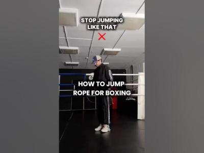 How to Jump Rope for Boxing  boxing boxingtraining boxer boxingcoach jumprope