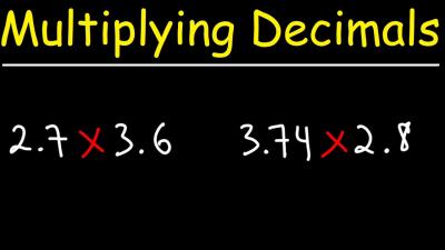 How to Multiply a Decimal by a Decimal