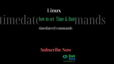 How to Set Date and Time in Linux  timedatectl Command  Linux Basics shorts