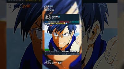Iida Goes All Out Against Deku myheroacademia mha anime animeedit