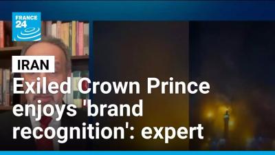 Irans exiled Crown Prince enjoys brand recognition among protesters expert says