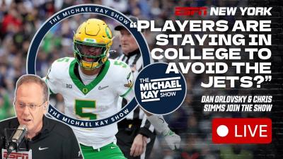 Is Miami a Threat to Steal Harbaugh Jets Draft Debate  Knicks Talk  The Michael Kay Show  1826
