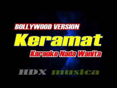 KERAMAT  Karaoke Nada Wanita RHOMA IRAMA  VERSI INDIA BOLLYWOOD