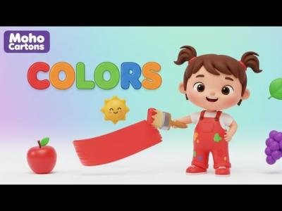 Learn Colours for Kids  Color Learning Video for Toddlers  Preschool