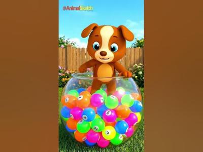 Learning Colors and Numbers With BALLS  Children Song nurseryrhymes kidssongs cartoon