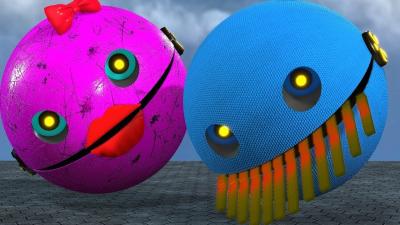Live ROBOT PACMAN VS PACMAN VS CARTOON CAT VS monsterpacman