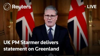 LIVE UK PM Starmer delivers a statement on Greenland