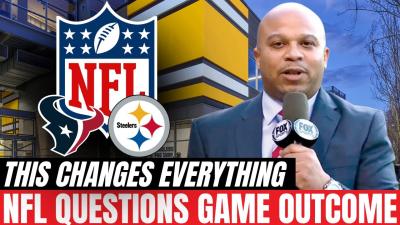 NFL Launches TexansSteelers Probe  Game Result Could Be Overturned  Steelers News