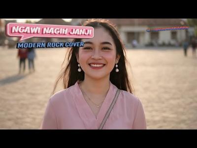 Ngawi Nagih Janji Modern Rock Cover  Nanang Karaoke  Lirik