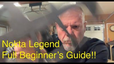 Nokta Legend  Full Beginners Guide to the Legend Metal Detector