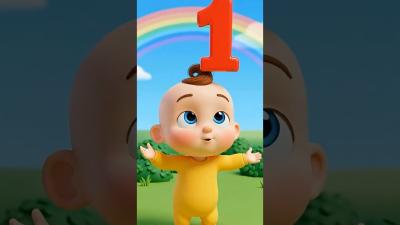 Number Song  Learn Numbers 1 to 10  Nursery Rhymes  Kids Songs shorts childrensongs babysongs