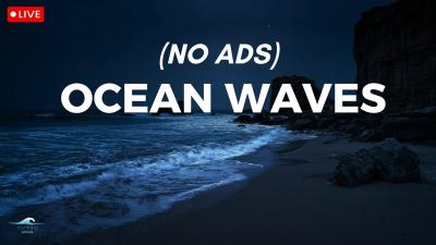  Ocean Waves for Deep Sleep  Ocean Sounds For Deep Sleeping With A Dark Screen And Rolling Waves