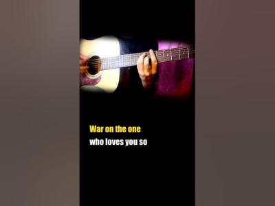 PEARL JAM  Soldier of love  Acoustic karaoke