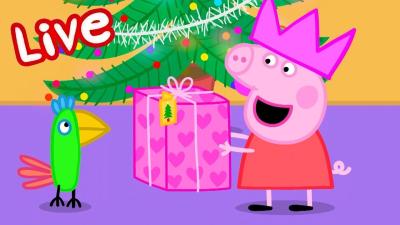  Peppa Pig CHRISTMAS 2025 LIVE Winter Fun Full Episodes  Kids Cartoons 
