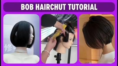   Perfect Bob Haircut Tutorial Step by Step for Beginners
