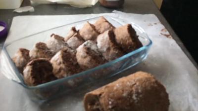Pianono Roll Chocolate log