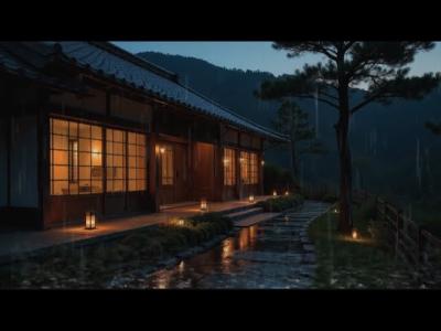Rain  Thunder for Sleeping Fast  Powerful Storm Ambience ASMR