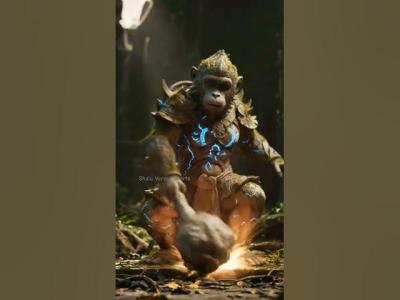 Ram Bhakt Hanuman Entry Scene  Epic Cinematic Action  Divine Power of Bajrangbali