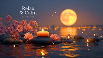 Relaxing Sleep Music  Bamboo Water Sounds Deep Healing and Meditation Music Relax Mind Body Spa