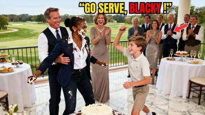 Rich Boy Threw Food at Black CEO His Mom Laugh  But Then His Parents Begged Her Forgiveness