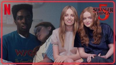Sadie Sink  Maya Hawke React to Stranger Things 5 Volume 2  Netflix