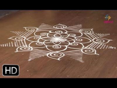 Sankranthi Muggulu  Dhanurmasa Logili  15th December 2018  ETV Abhiruchi