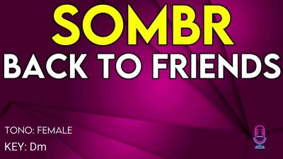 Sombr  Back To Friends  Karaoke Instrumental  Female