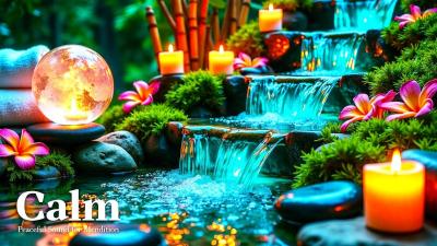 Spa Music  Stress Relief Music Relaxation Music Massage Music Sleep Music Waterfal