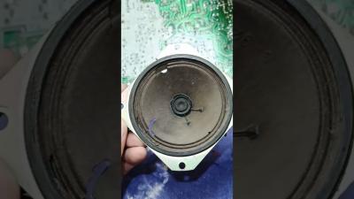 Speaker Repair Using Tissue Paper