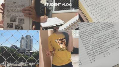 STUDENT VLOG  vlog de estudante arrumese comigo estudos..