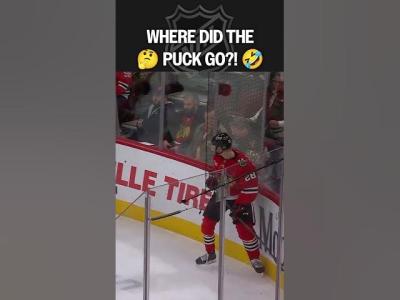 The classic DISAPPEARING PUCK trick 