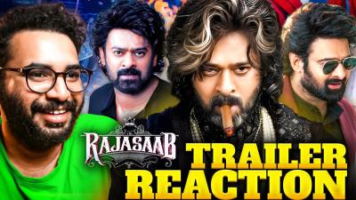  The RajaSaab Release Trailer Reaction  Prabhas Maruthi