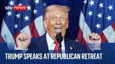 Trump boasts about Venezuela raid but makes no mention of Greenland in rambling speech