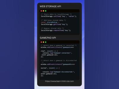 Web APIs Every Frontend Developer Should Know